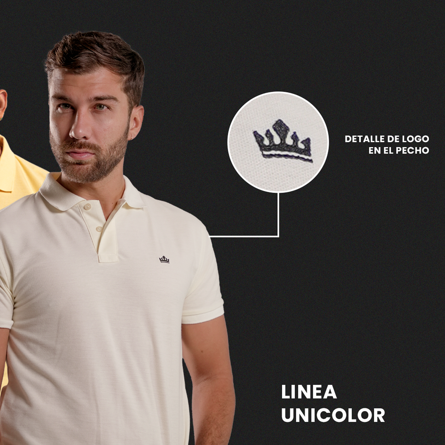 CAMISETA TIPO POLO VARON'S Ref. ESSENTIALS