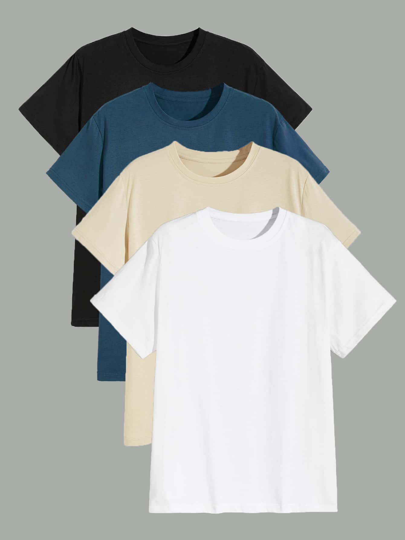 PACK X 3 CAMISETAS BÁSICA 100% ALGODÓN