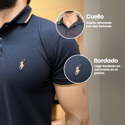 CAMISETA TIPO POLO COMBINADA Ed. LIMITADA