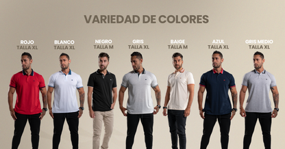 CAMISETA TIPO POLO VARON´S Ref. ELEVATE