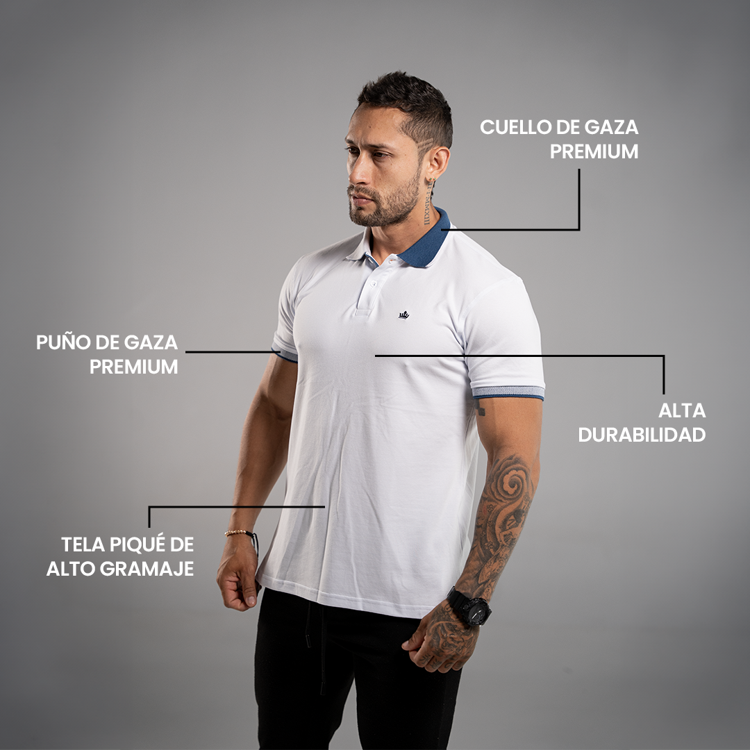 CAMISETA TIPO POLO VARON´S Ref. ELEVATE