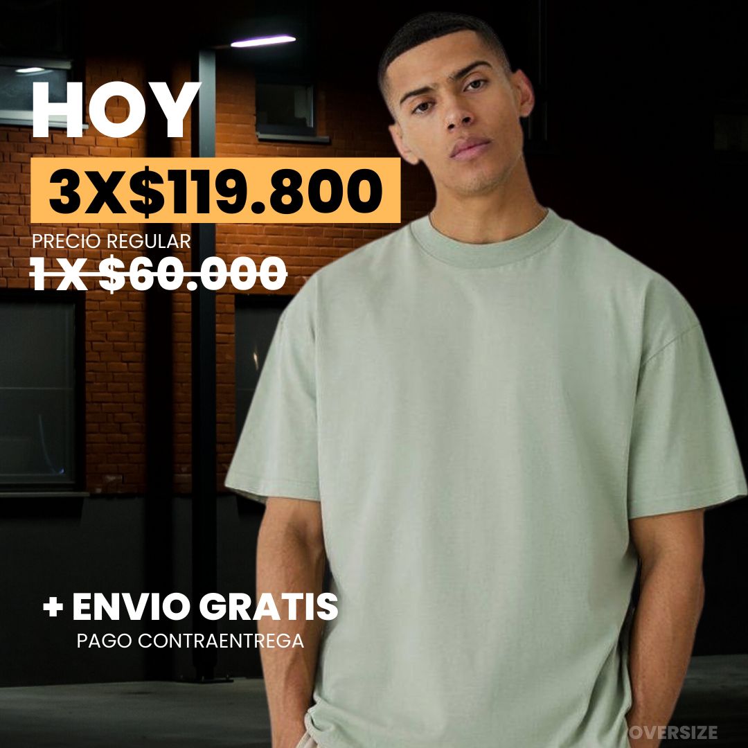 CAMISETA OVERSIZE | PACK OFERTA