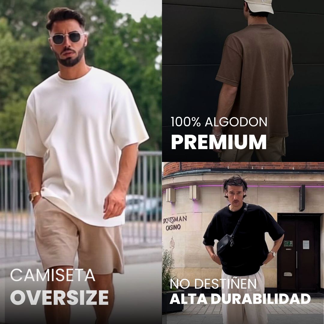 CAMISETA OVERSIZE | PACK OFERTA